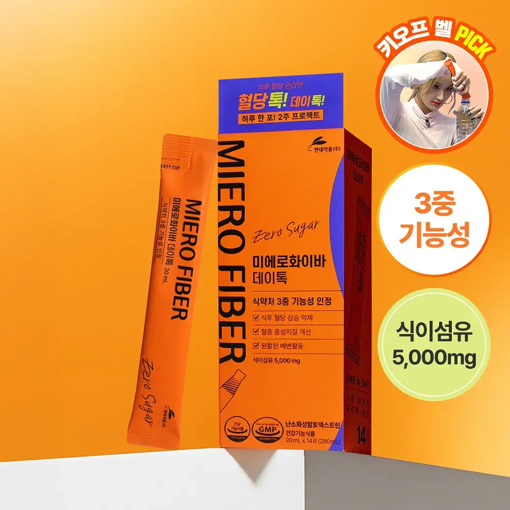 [키오프 벨PICK] 미에로화이바 데이톡 14포 (14일분)
